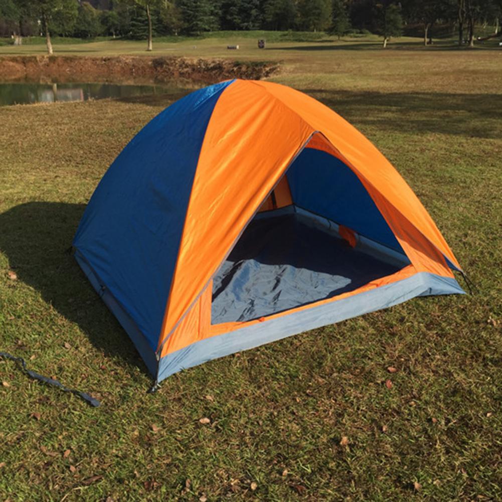 Cheap Goat Tents Rain proof Double layer Color matching Tent Outdoor Equipment Mountain Camping Supplies Equipment Mountain Camping Supplies Tents 